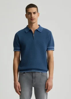 Liu Jo Polo en piqué de algodón-Hombre Jerséis Y Sudaderas
