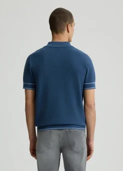 Liu Jo Polo en piqué de algodón-Hombre Jerséis Y Sudaderas