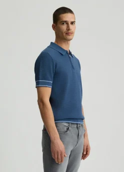 Liu Jo Polo en piqué de algodón-Hombre Jerséis Y Sudaderas