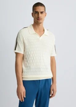 Liu Jo Polo jacquard-Hombre Jerséis Y Sudaderas