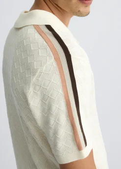 Liu Jo Polo jacquard-Hombre Jerséis Y Sudaderas