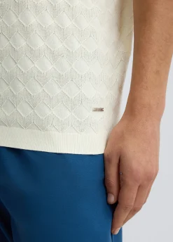 Liu Jo Polo jacquard-Hombre Jerséis Y Sudaderas