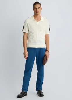Liu Jo Polo jacquard-Hombre Jerséis Y Sudaderas