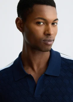 Liu Jo Polo jacquard-Hombre Jerséis Y Sudaderas