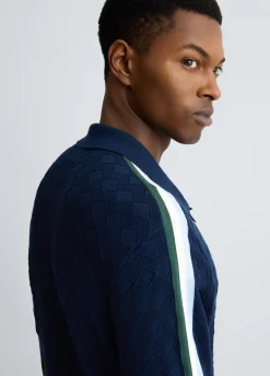 Liu Jo Polo jacquard-Hombre Jerséis Y Sudaderas