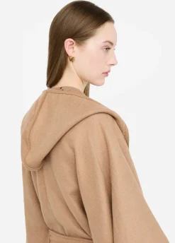 Liu Jo Poncho con capucha-Mujer Abrigos Y Chalecos