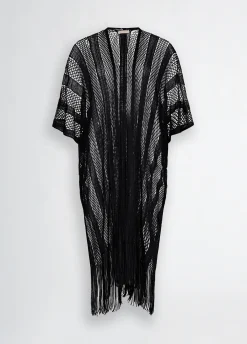 Liu Jo Poncho de lurex®-Mujer Abrigos Y Chalecos