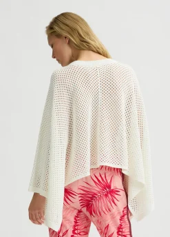 Liu Jo Poncho de mezcla de lana-Mujer Abrigos Y Chalecos