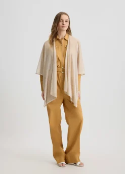 Liu Jo Poncho de punto de lurex®-Mujer Abrigos Y Chalecos
