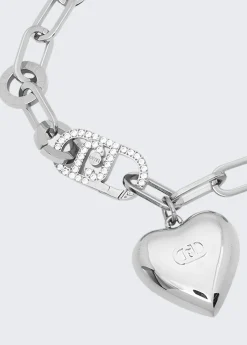 Liu Jo Pulsera con charm de corazón-Mujer Joyas