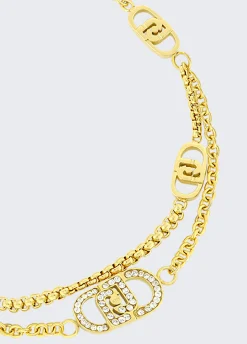 Liu Jo Pulsera con logotipo monograma-Mujer Joyas