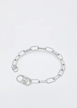 Liu Jo Pulsera con monograma con brillantitos-Mujer Joyas