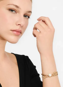 Liu Jo Pulsera múltiple con perla-Mujer Joyas