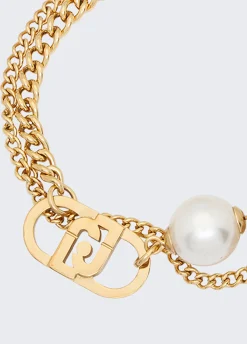 Liu Jo Pulsera múltiple con perla-Mujer Joyas