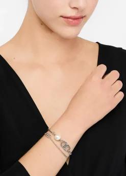 Liu Jo Pulsera múltiple con perla-Mujer Joyas