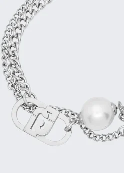 Liu Jo Pulsera múltiple con perla-Mujer Joyas