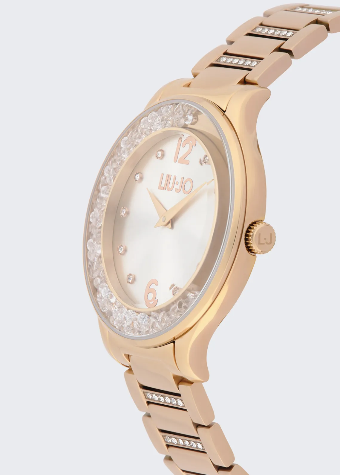 Liu Jo Reloj de acero con brillantitos-Mujer Relojes
