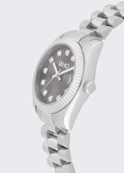 Liu Jo Reloj de acero con brillantitos-Mujer Relojes
