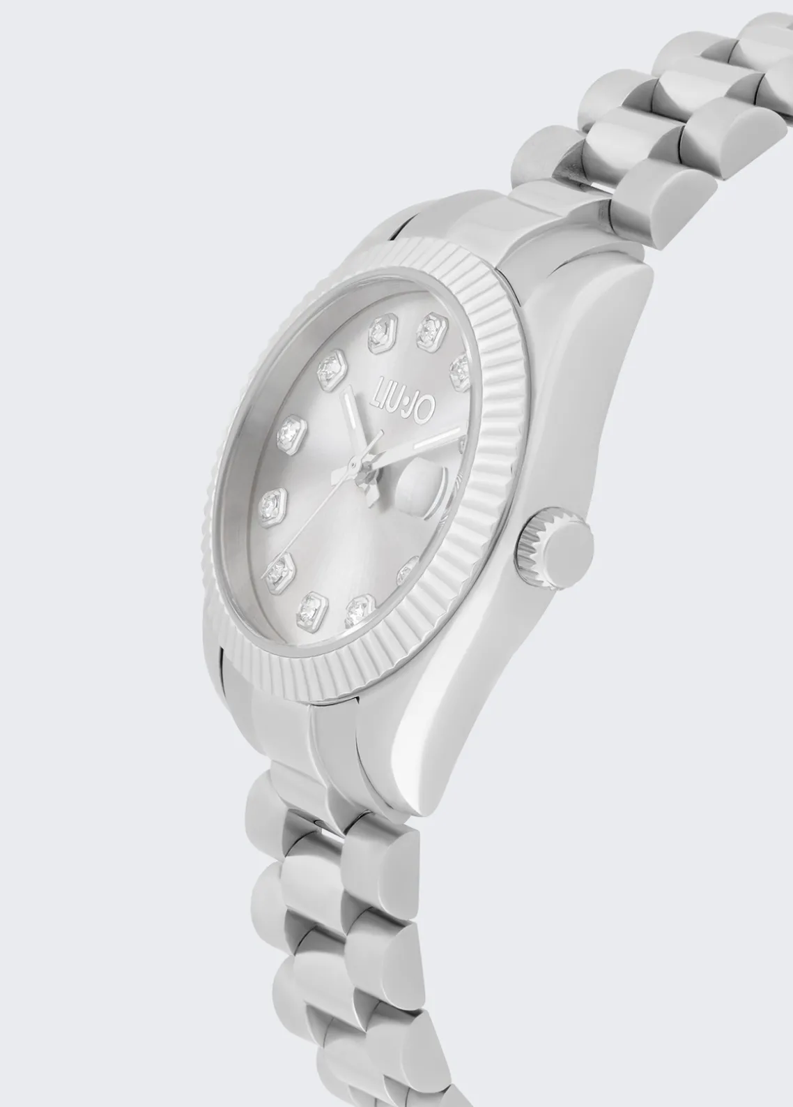 Liu Jo Reloj de acero con brillantitos-Mujer Relojes
