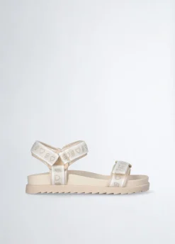 Liu Jo Sandalias con brillos para niña- Zapatos|Zapatos