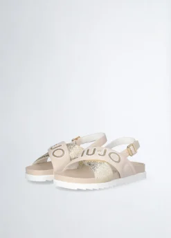 Liu Jo Sandalias con logotipo grande para niña- Zapatos|Zapatos