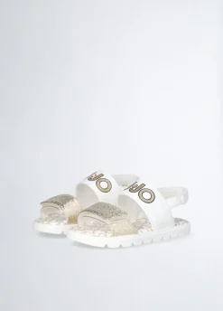 Liu Jo Sandalias con logotipo grande para niña- Zapatos|Zapatos