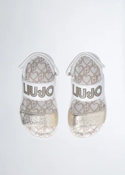 Liu Jo Sandalias con logotipo grande para niña- Zapatos|Zapatos