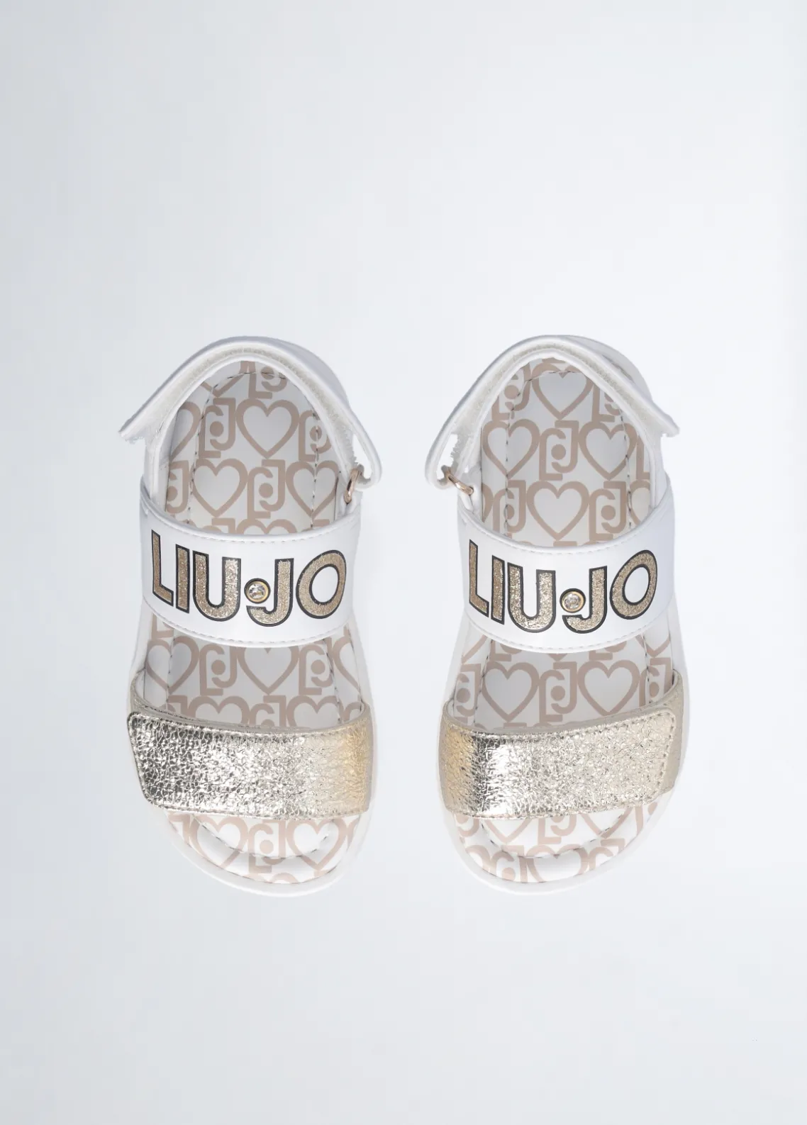 Liu Jo Sandalias con logotipo grande para niña- Zapatos|Zapatos