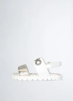 Liu Jo Sandalias con logotipo grande para niña- Zapatos|Zapatos