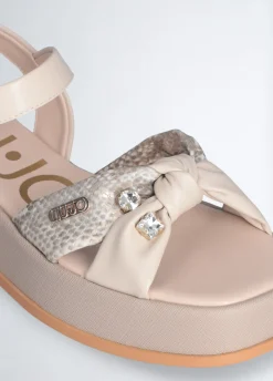 Liu Jo Sandalias con plataforma y pedrería- Zapatos|Zapatos