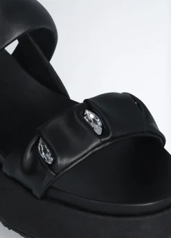 Liu Jo Sandalias con plataforma y pedrería-Mujer Sandalias