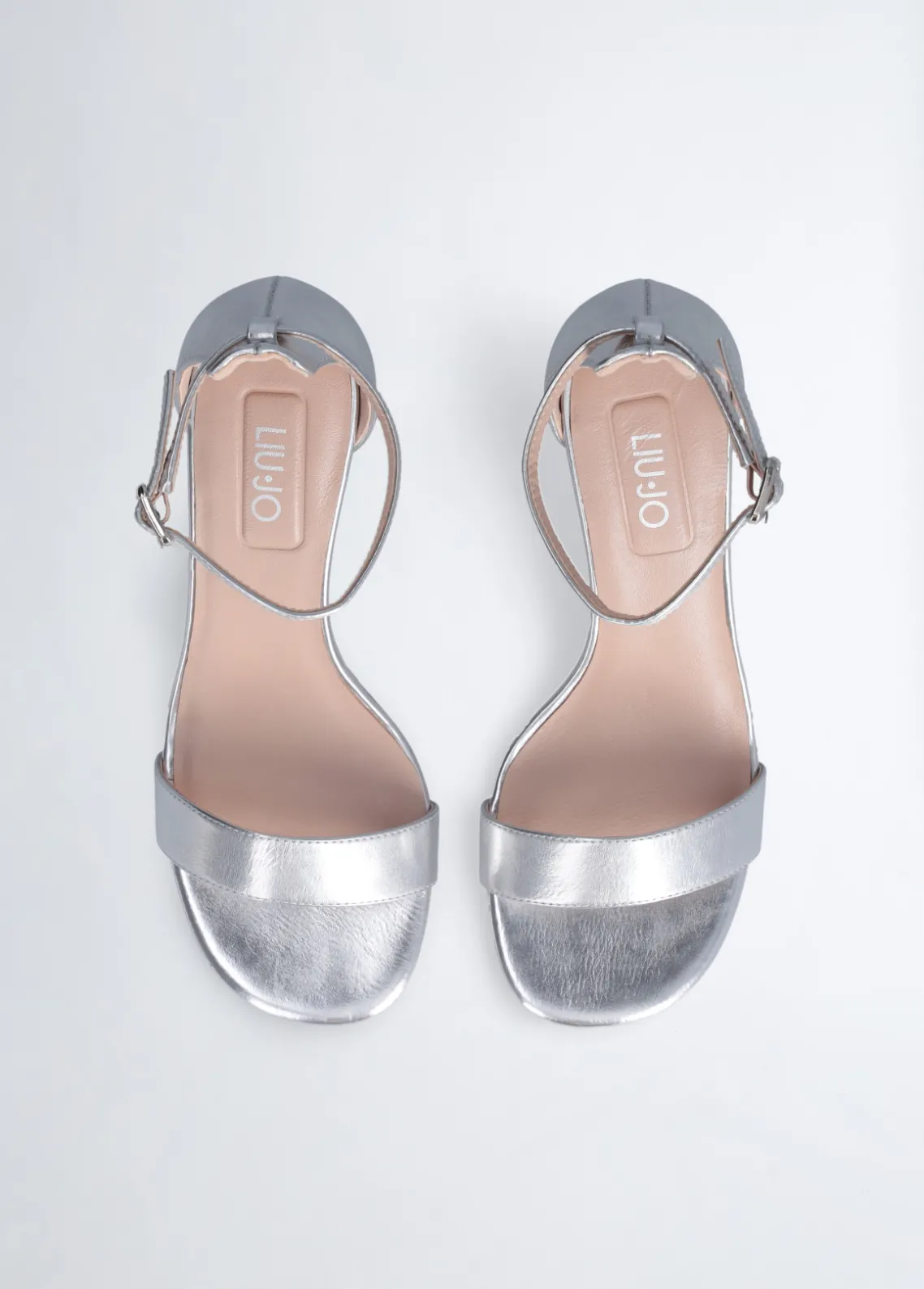 Liu Jo Sandalias con tacón con logotipo-Mujer Zapatos De Salón|Sandalias