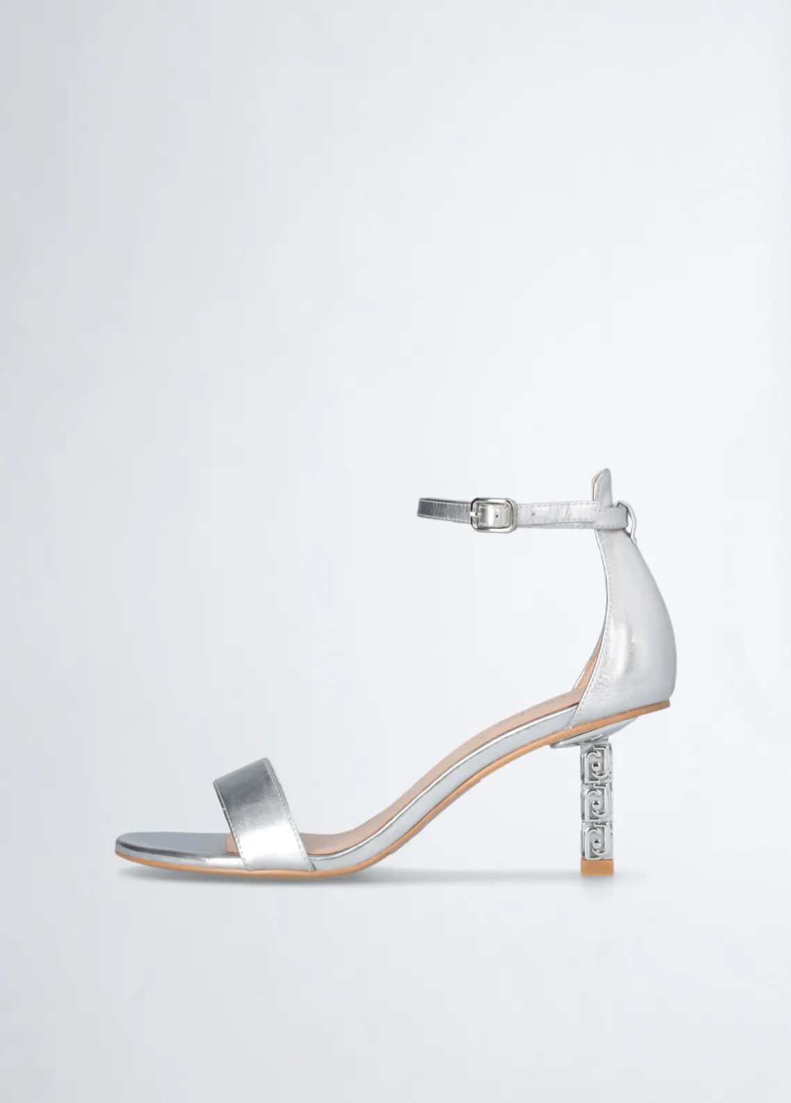 Liu Jo Sandalias con tacón con logotipo-Mujer Zapatos De Salón|Sandalias