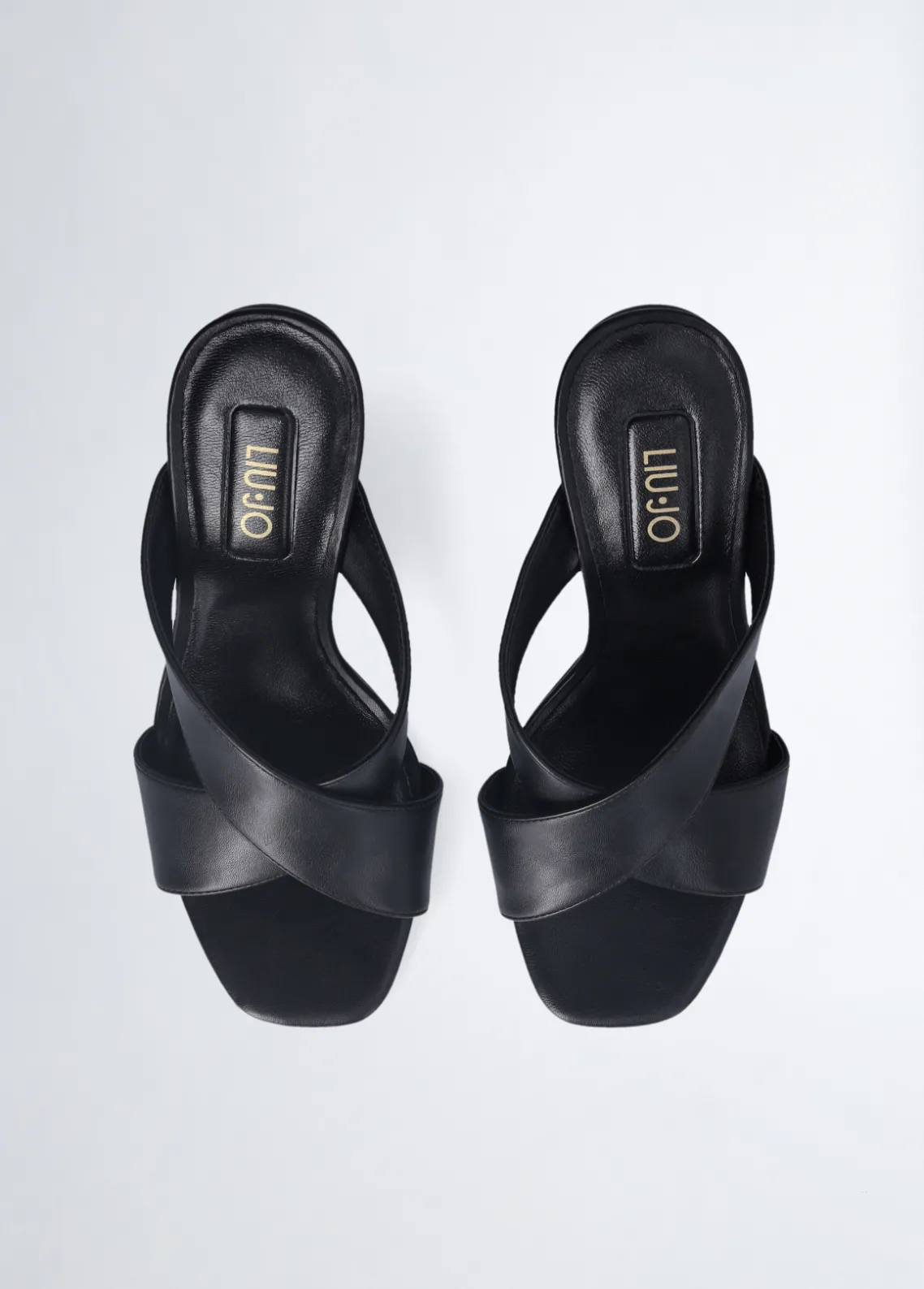 Liu Jo Sandalias con tacón con logotipo-Mujer Zapatos De Salón|Sandalias