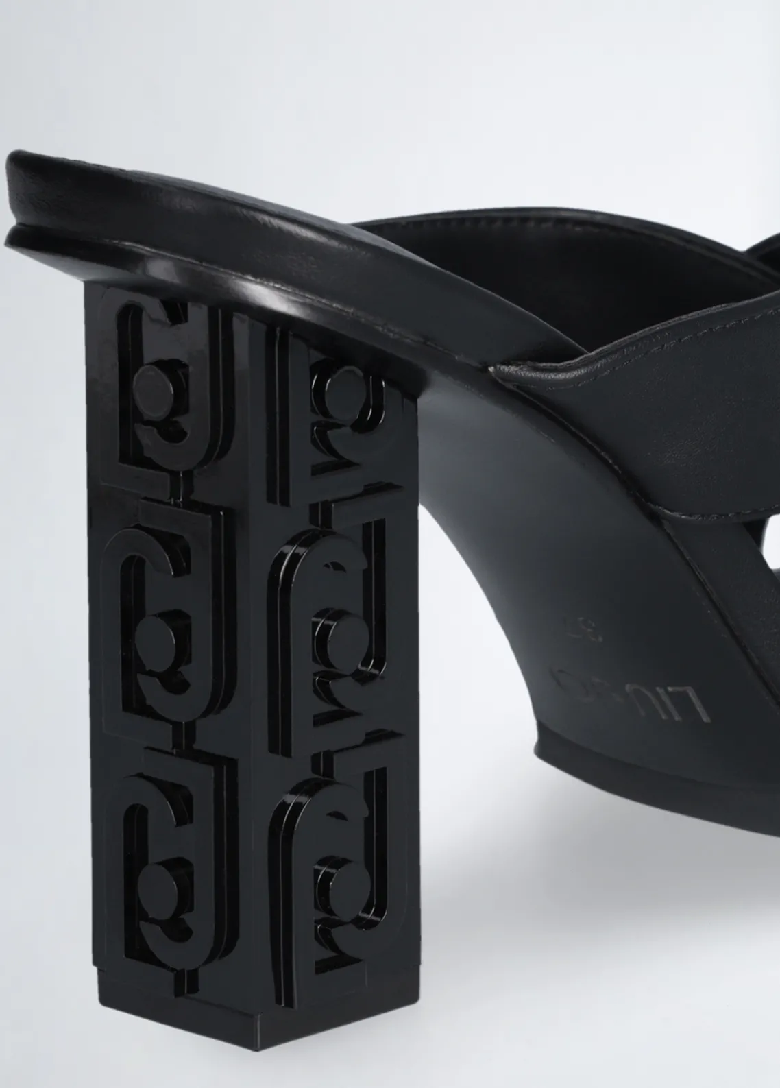 Liu Jo Sandalias con tacón con logotipo-Mujer Zapatos De Salón|Sandalias