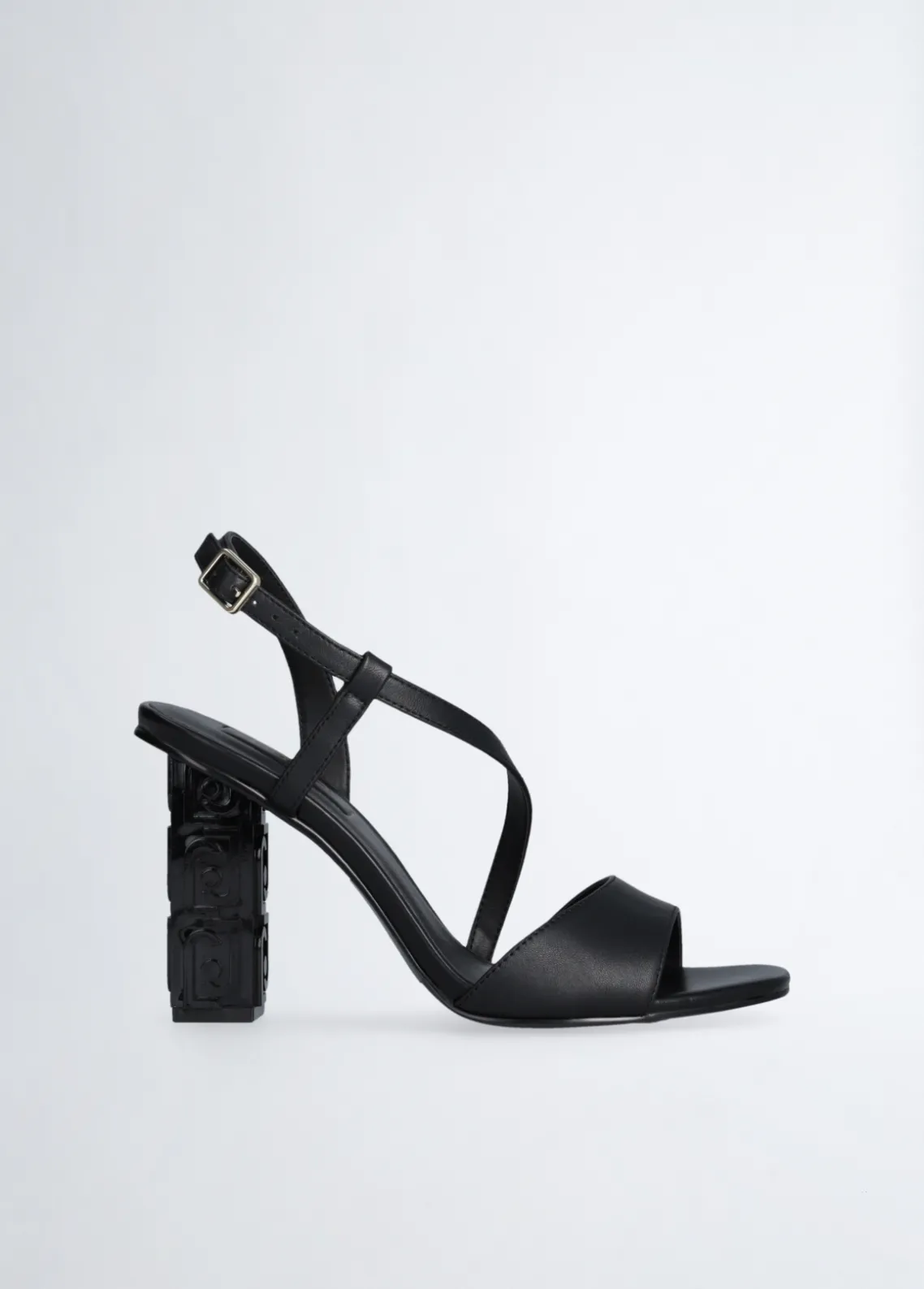 Liu Jo Sandalias con tacón con logotipo-Mujer Zapatos De Salón|Sandalias