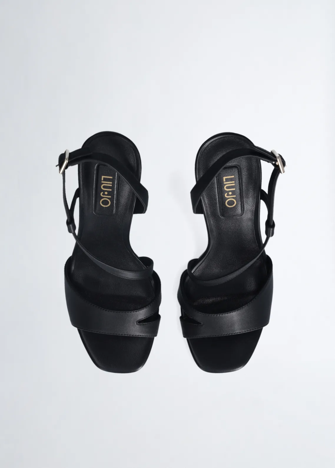 Liu Jo Sandalias con tacón con logotipo-Mujer Zapatos De Salón|Sandalias