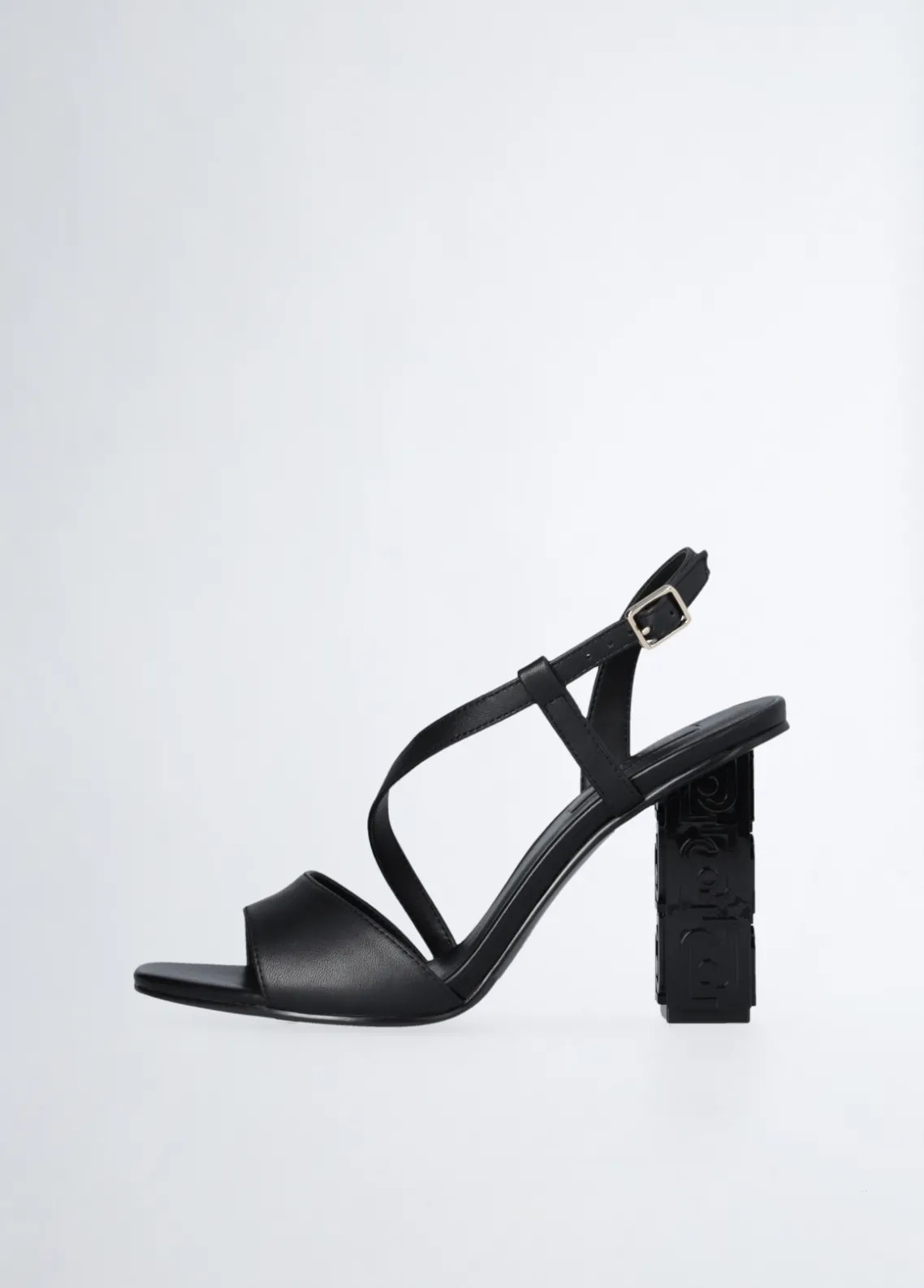 Liu Jo Sandalias con tacón con logotipo-Mujer Zapatos De Salón|Sandalias