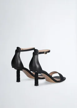 Liu Jo Sandalias con tacón con logotipo-Mujer Zapatos De Salón|Sandalias
