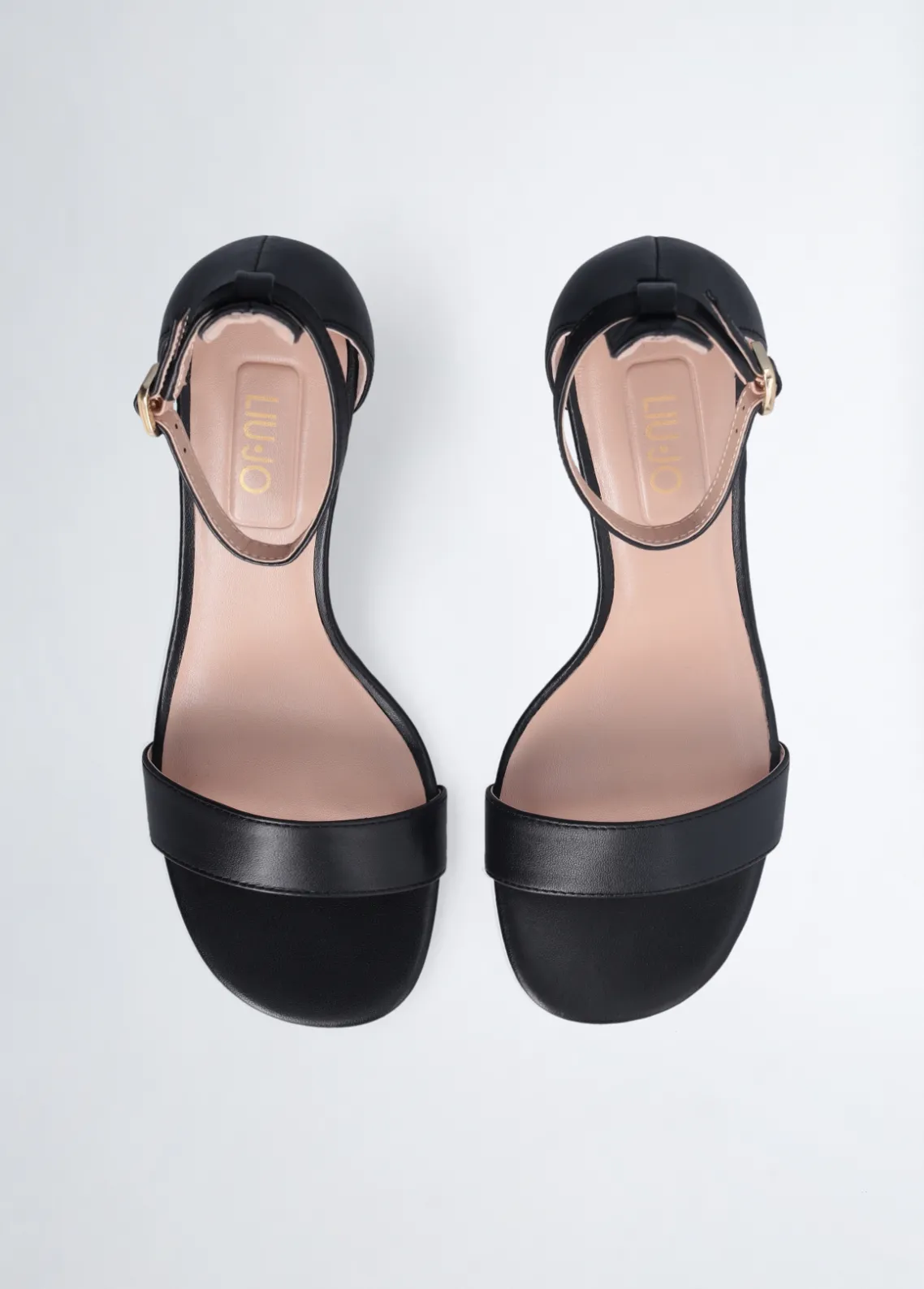 Liu Jo Sandalias con tacón con logotipo-Mujer Zapatos De Salón|Sandalias