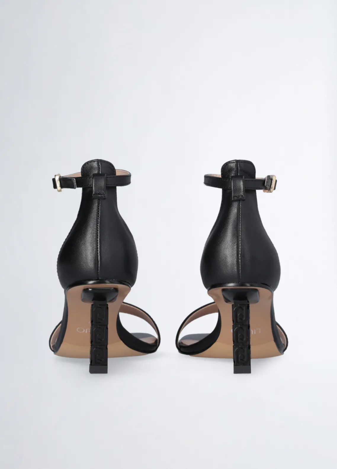 Liu Jo Sandalias con tacón con logotipo-Mujer Zapatos De Salón|Sandalias
