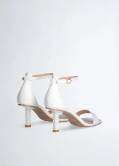 Liu Jo Sandalias con tacón con logotipo-Mujer Zapatos De Salón|Sandalias