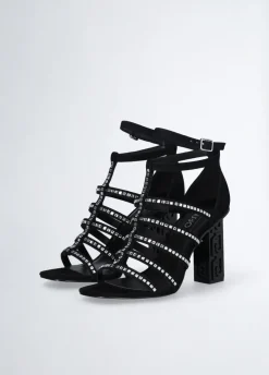 Liu Jo Sandalias con tacón con logotipo-Mujer Zapatos De Salón|Sandalias