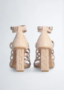 Liu Jo Sandalias con tacón con logotipo-Mujer Zapatos De Salón|Sandalias