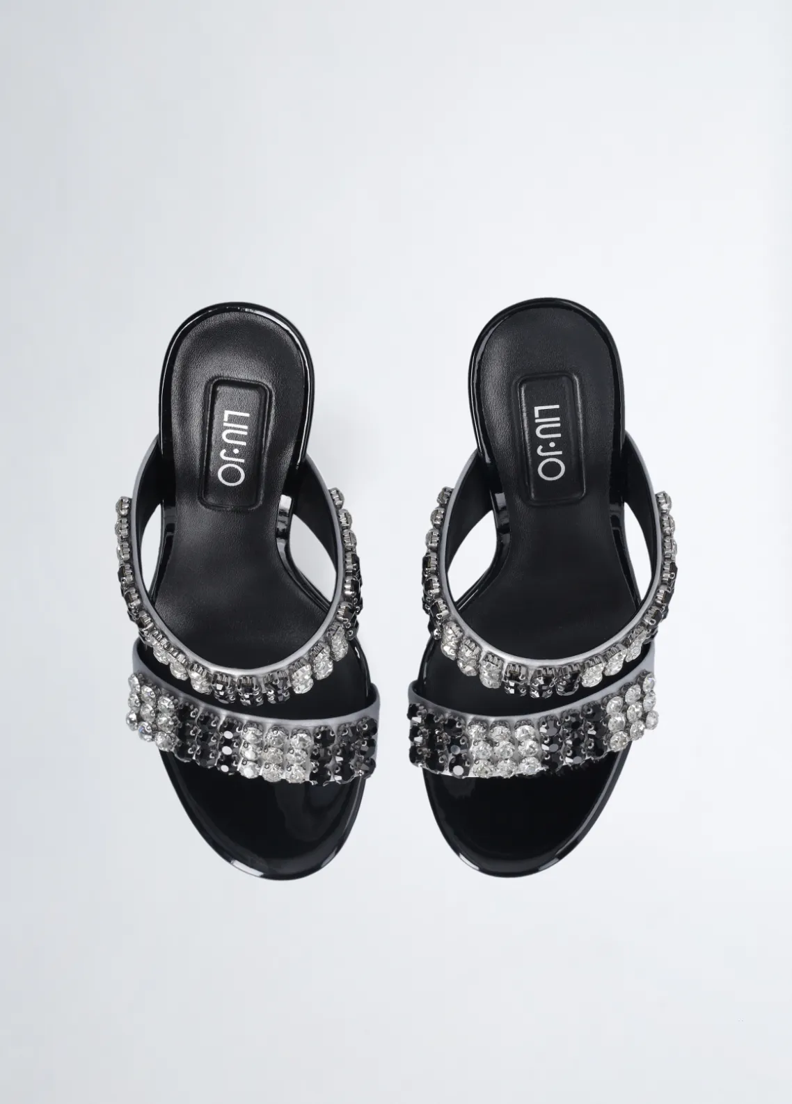 Liu Jo Sandalias con tacón y pedrería-Mujer Zapatos De Salón|Sandalias