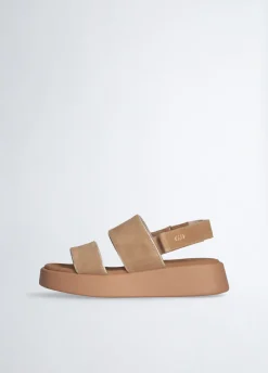 Liu Jo Sandalias de ante con plataforma-Mujer Sandalias