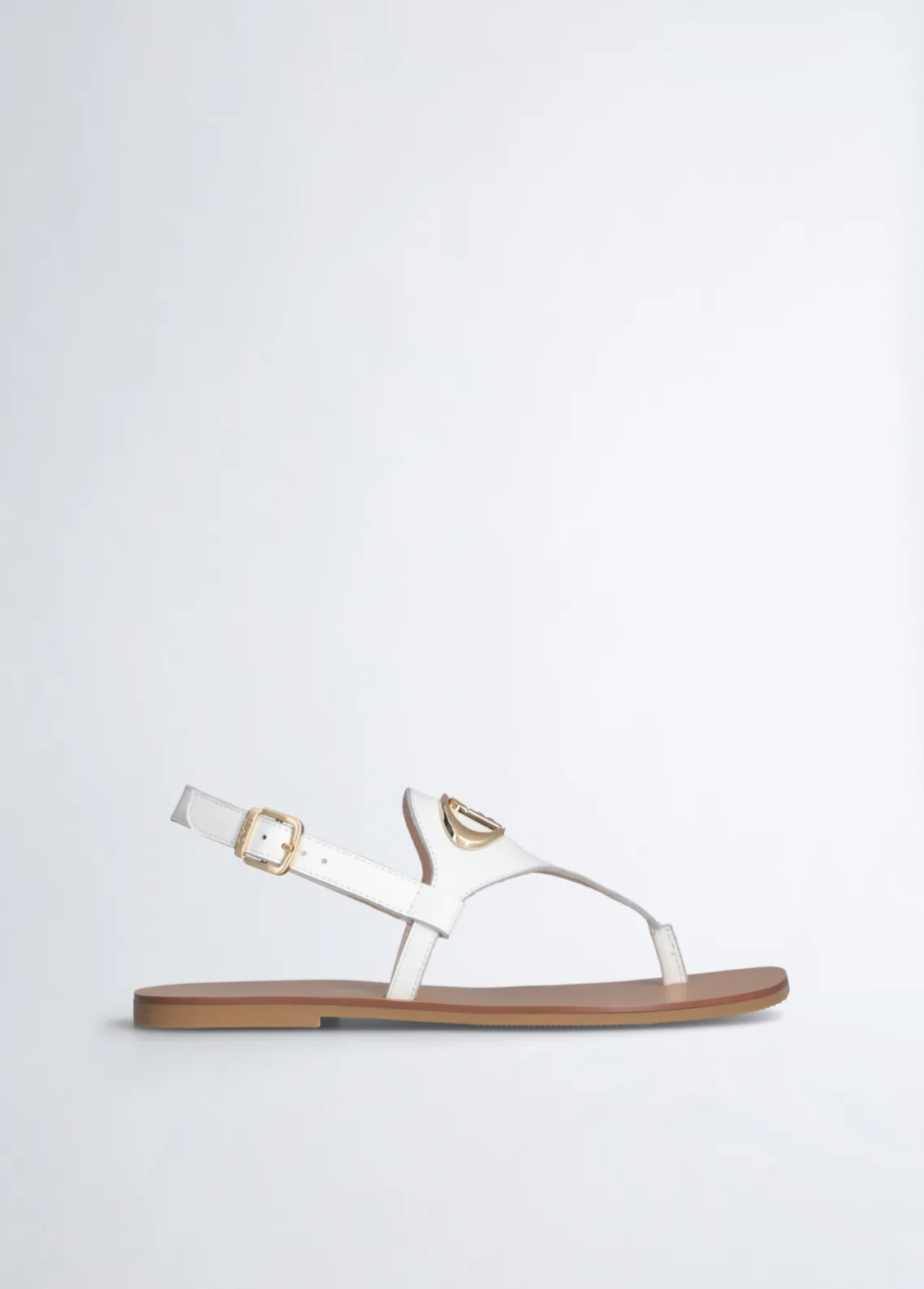 Liu Jo Sandalias de dedo de piel-Mujer Sandalias