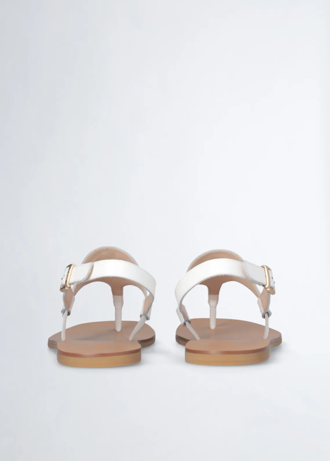 Liu Jo Sandalias de dedo de piel-Mujer Sandalias