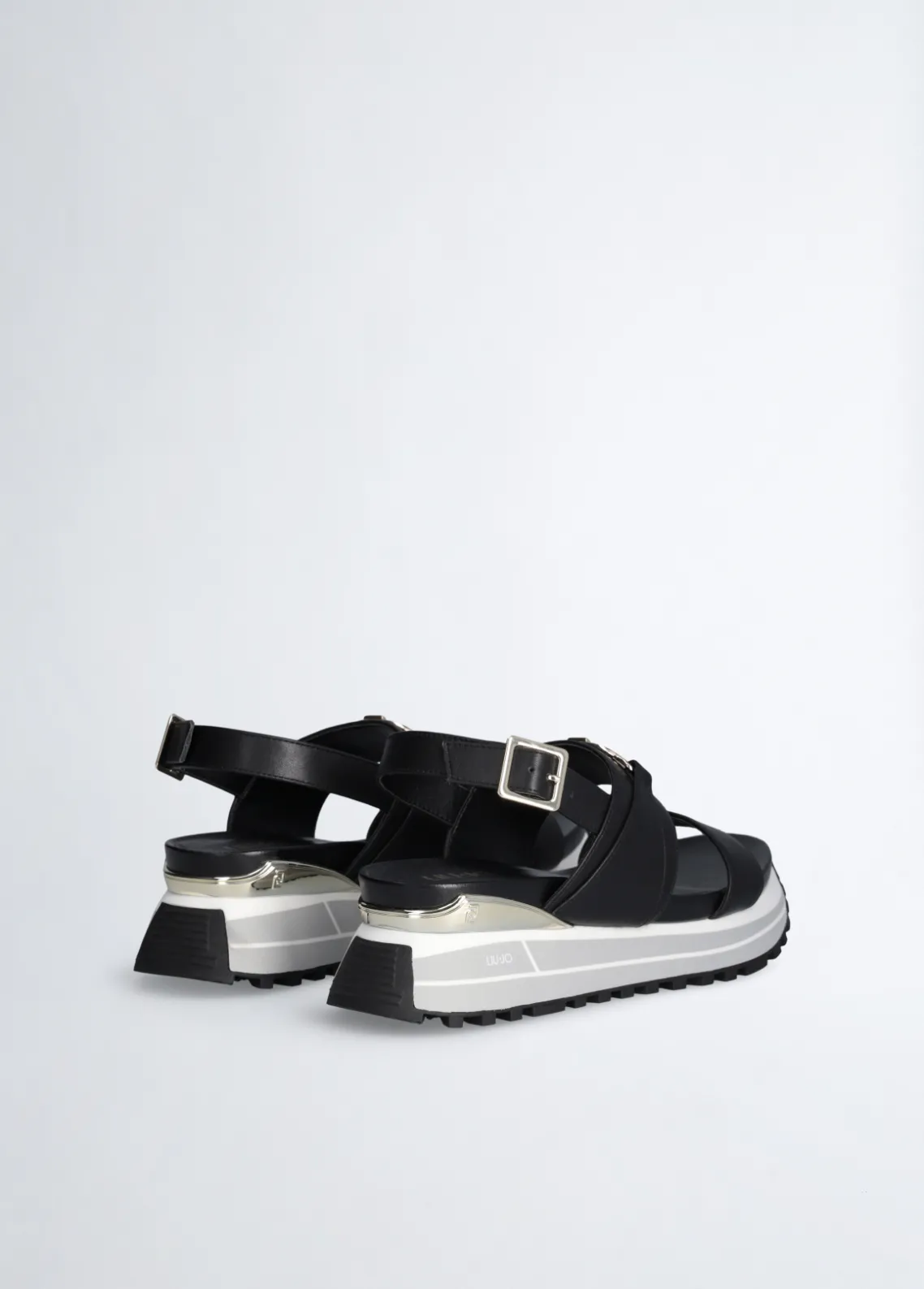 Liu Jo Sandalias de piel con plataforma-Mujer Sandalias