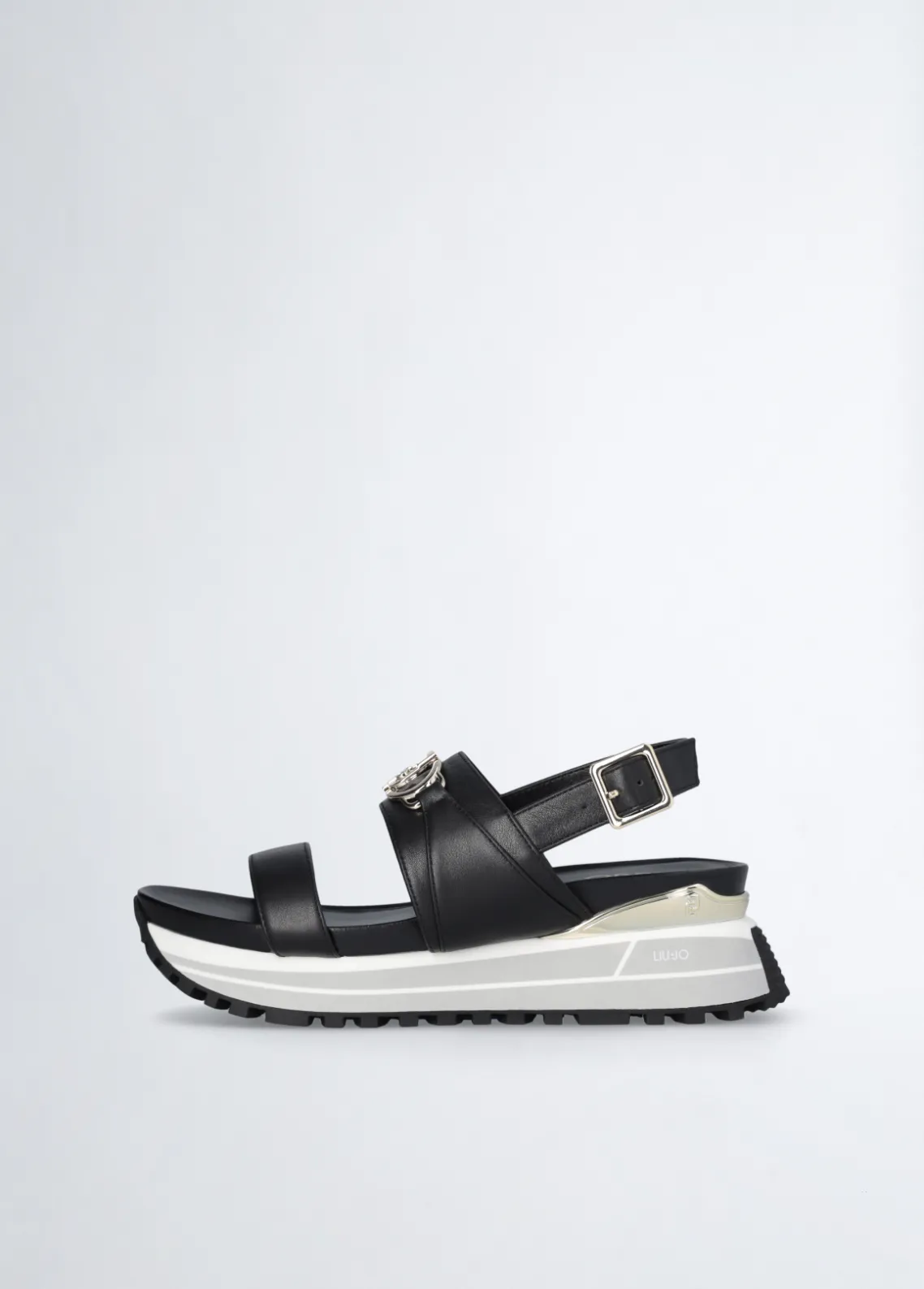 Liu Jo Sandalias de piel con plataforma-Mujer Sandalias